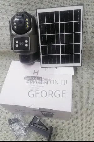 Advanced Ubox Sd320 4g Dual Lens Outdoor PTZ Solar Camera