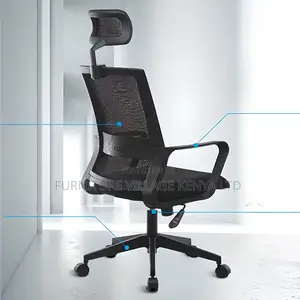Office Chair: Modern Office Chair With Orthopedic Neck Rest