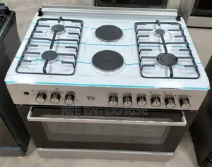 BJS 60x90 5+1 Hot Plate Gas Cooker, Wok Burner,