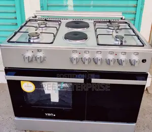 60*90 Von 4+2 With Gas Compartment Standing Cooker