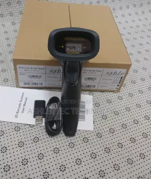 Revealed 2d Syble Laser Wireless Barcode Scanner, Xb 6221rb