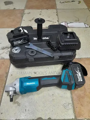 Portable Makita  Cordless Angle Grinder 88 V + 2 Batteries