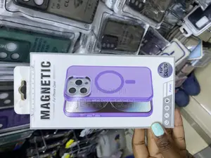 Hurgoer Samsung Galaxy S24 Ultra Magsafe Clear Purple Case