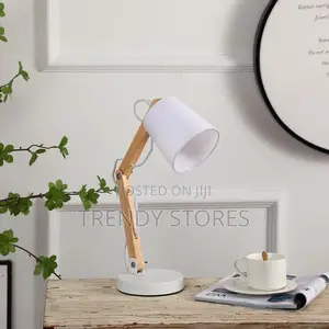 White Foldable Bedside Lamp