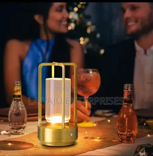 Gold Stemless Table Lamp