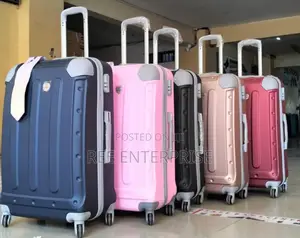 3 in 1 Fibre Suitcase Briefcase Travel Bag