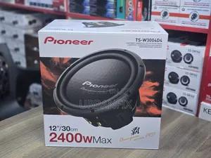 Pioneer 12 Inch Ts-W3004d4 2400watts Double Coil Subwoofer