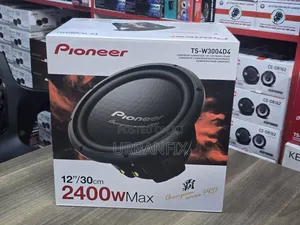 Pioneer 12 Inch 2400watts Ts-W3004d4 Double Coil Subwoofer