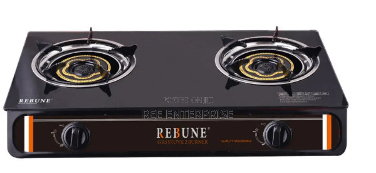 Rebune 2 Burner Gas Stove Cooker