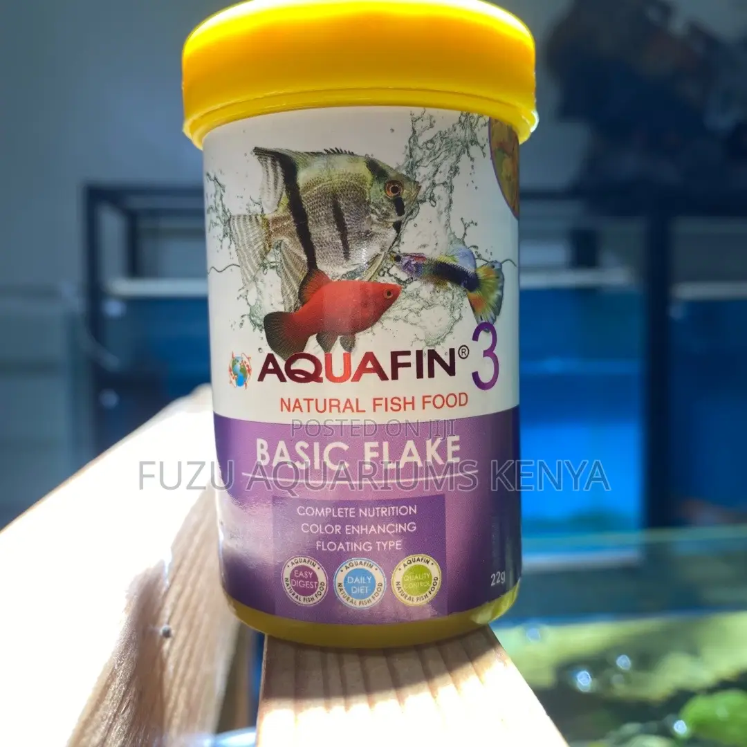 Aquafin 3 Natural Fish Flakes – Safe, Fresh, Delicious