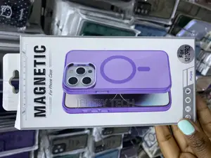 Cacoe Magnetic Case for iPhone 12 /12 Pro Purple Clear
