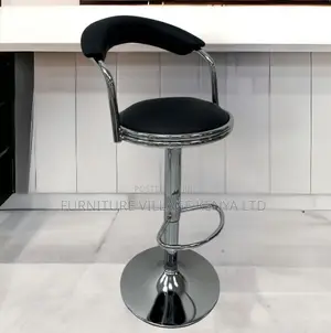 Office Stool: Chic Adjustable Swivel Office Stool