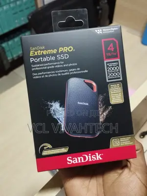 Sandisk Disk Drive - 4tb - Portable - E81
