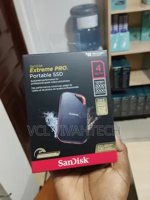 Sandisk 4tb Extreme Pro Portable SSD V2
