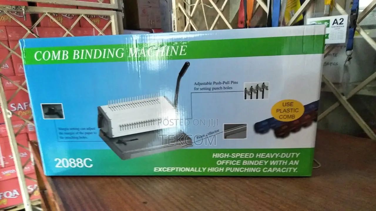 Comb Binding Machine 2088c Heavy Duty