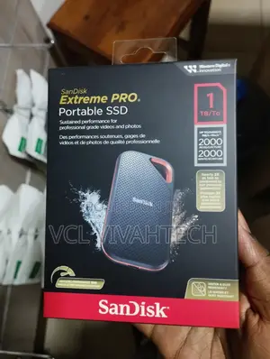 Sandisk 1tb Portable SSD - Up to 2000mbps