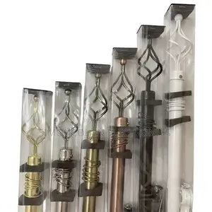 1m Double Curtain Rod
