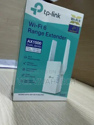 Tp- Link Ax1500 Wi-Fi Range Extender