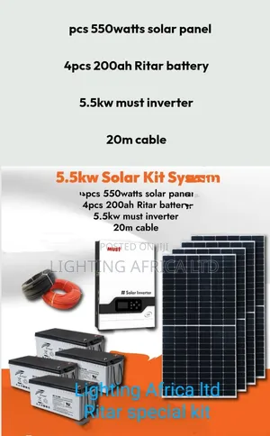 5.5kva Ritar Off-Grid Solar Kit Complete