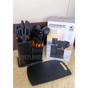 19pcs Silicon Spoons and Knifes