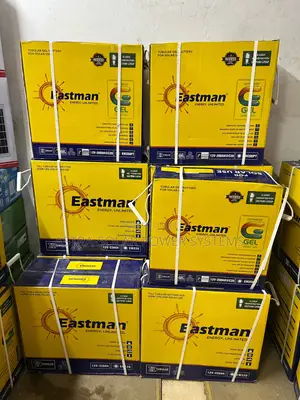 Eastman 12v 220ah Tall Tubular Flooded Lead Battery