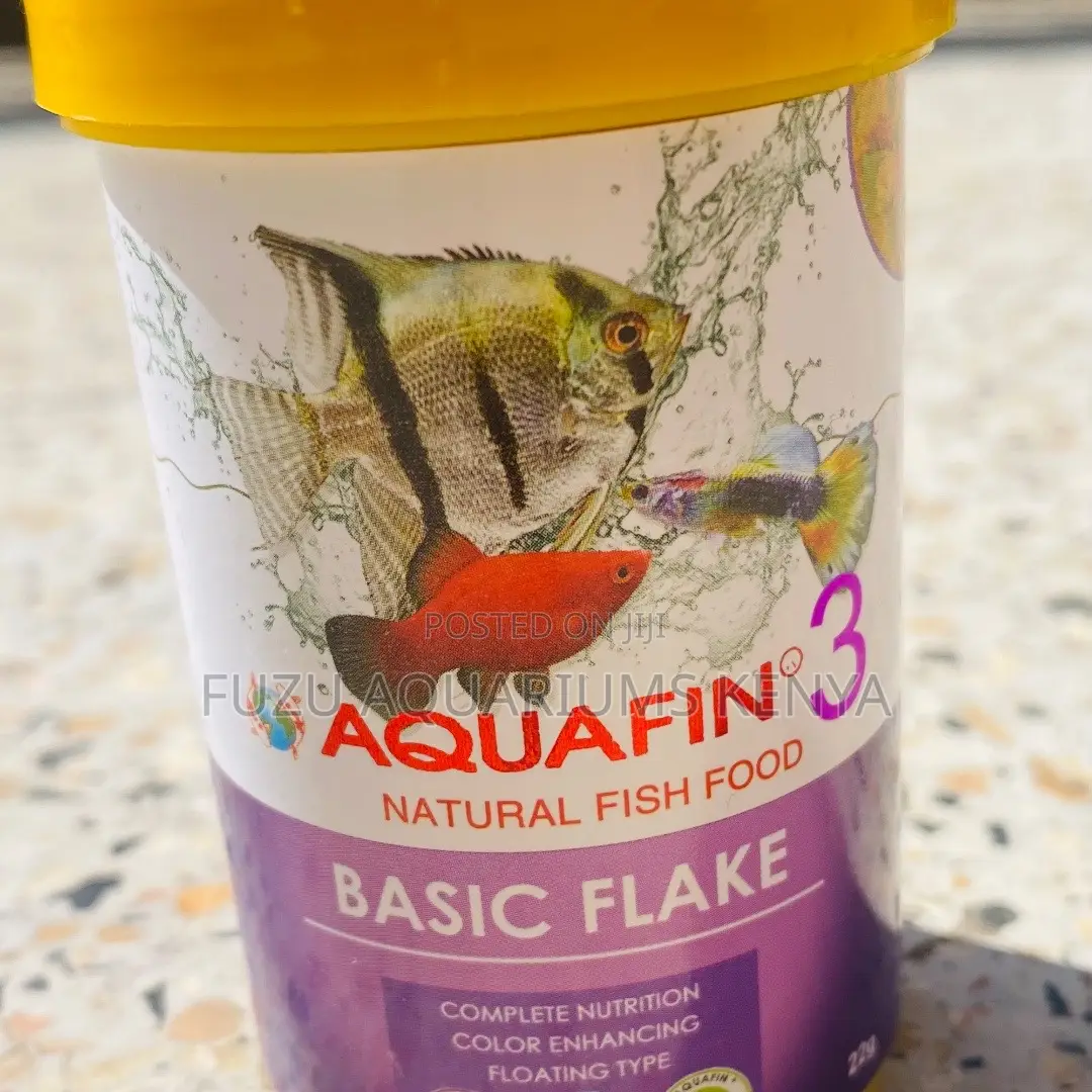 Complete Nutrition for Your Fish – Aquafin Basic Flakes
