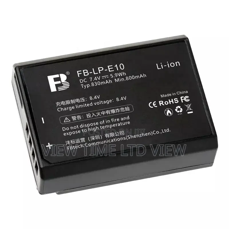 Fb Canon Lp E10 Camera Battery