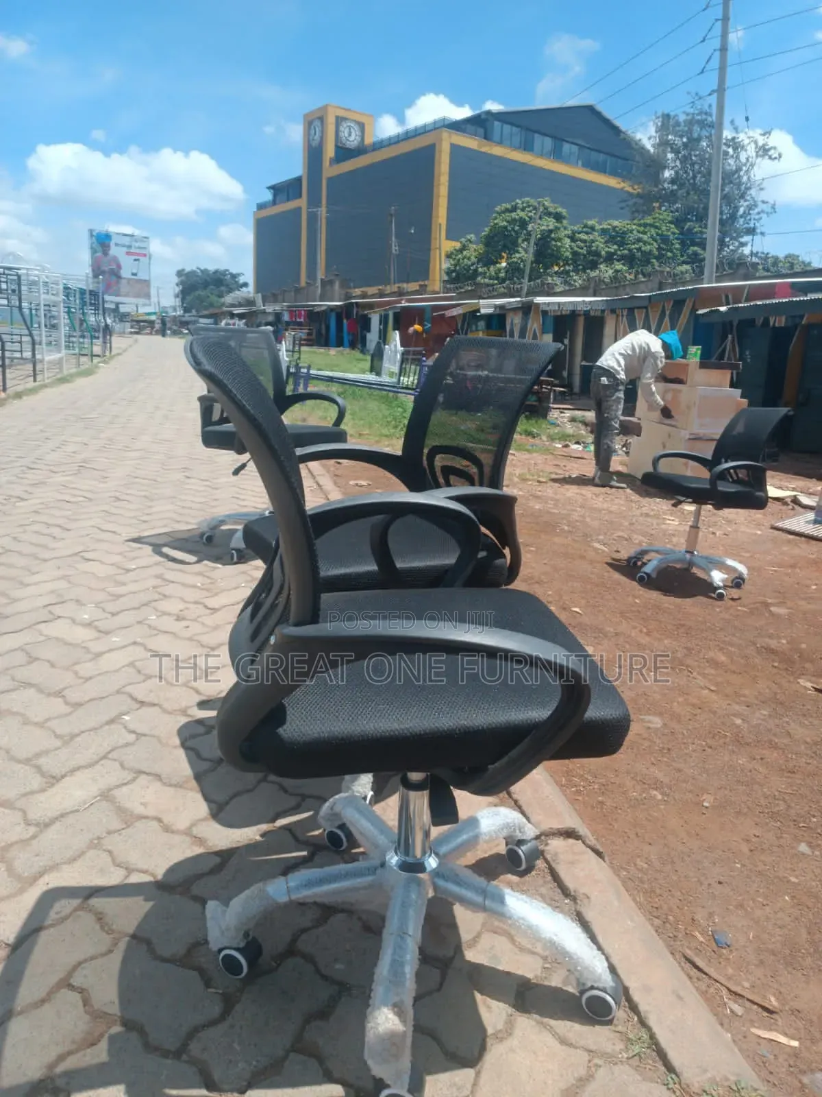 Adjustable Mesh Office Chair Gd4es
