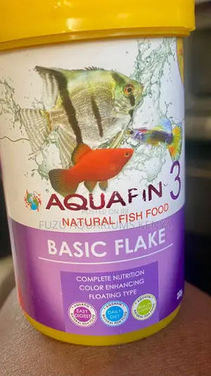 Pure Fish Food – Aquafin 3 Natural Basic Flakes