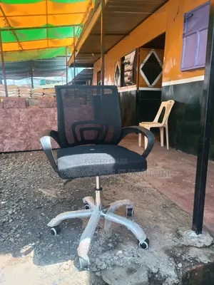 Unique Vintage Black Mesh Office Chair Kp8gt