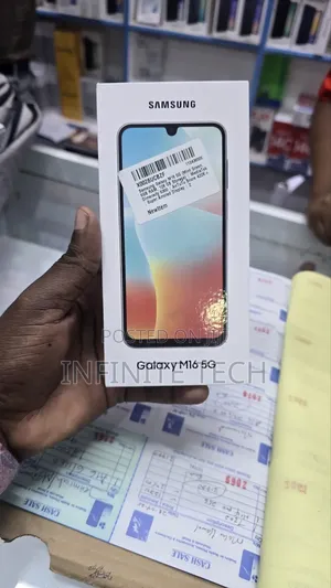 New Samsung Galaxy M16 128 GB Black
