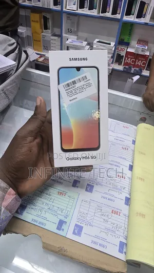 New Samsung Galaxy M16 128 GB Black