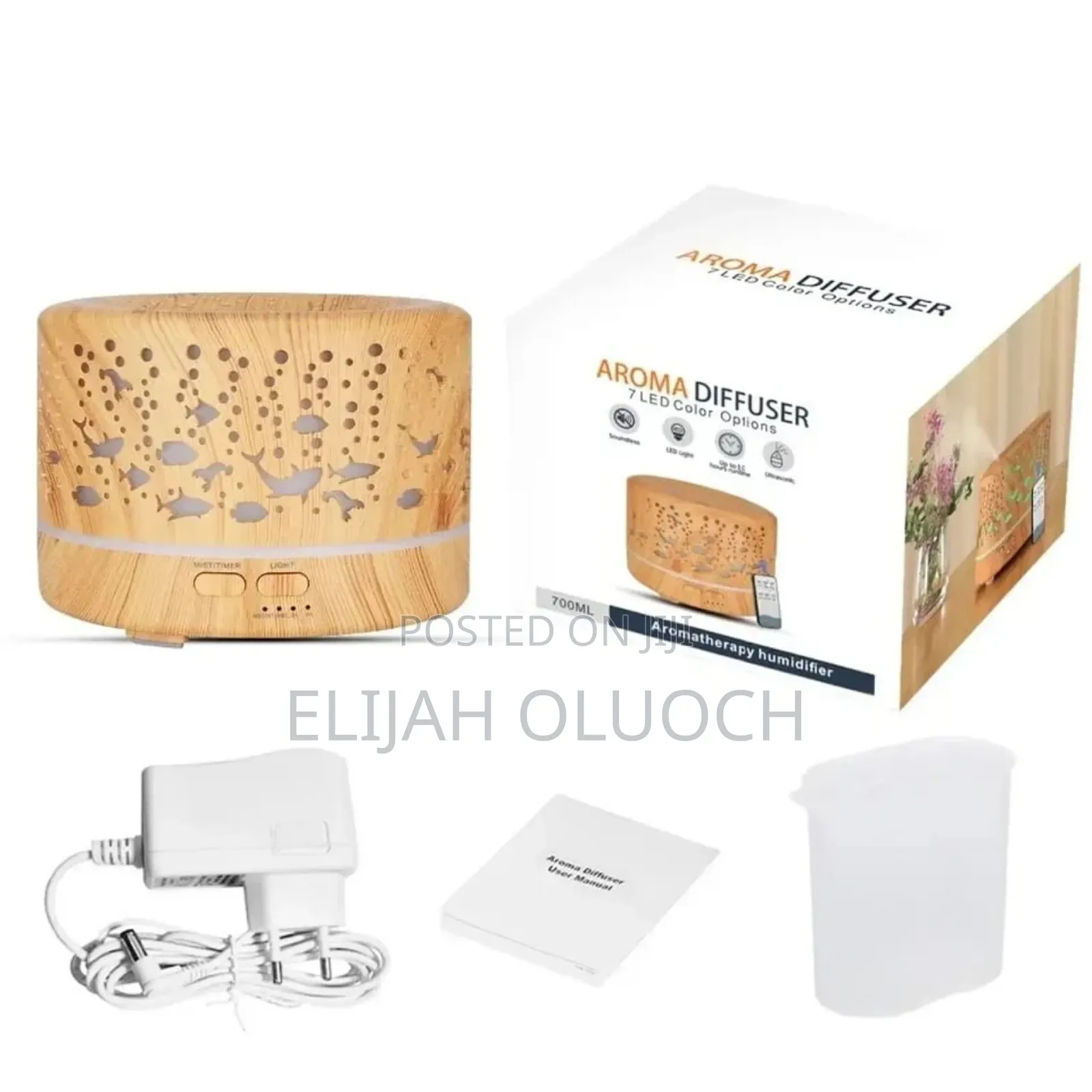 Ultrasonic Aroma Diffuser Humidifier With Remote