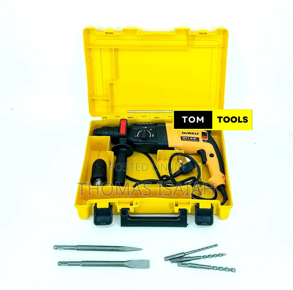 GCH 2-26 Re 800w Rotary Hammer Drill With 2 Chucks