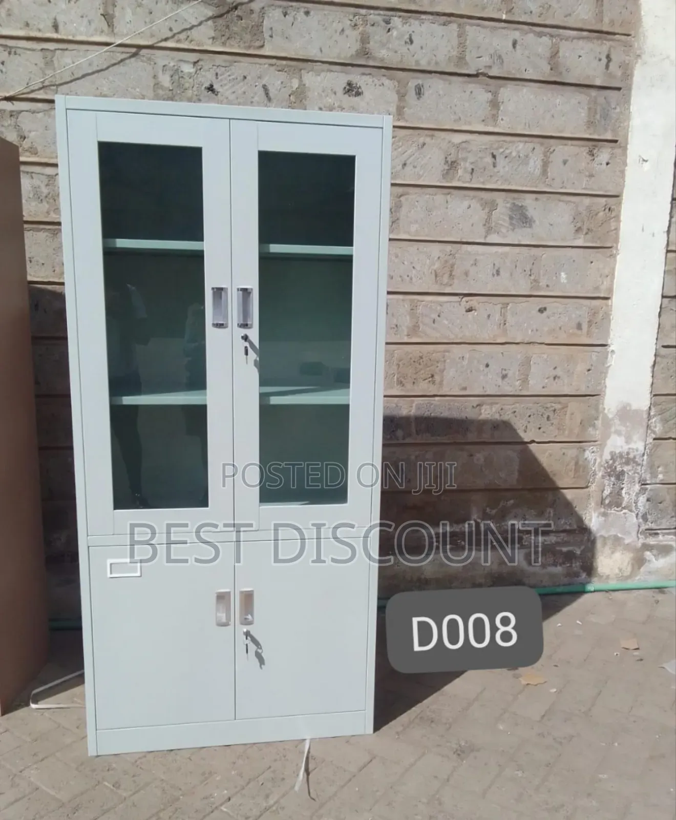 Metal /Glass Reception Cabinet