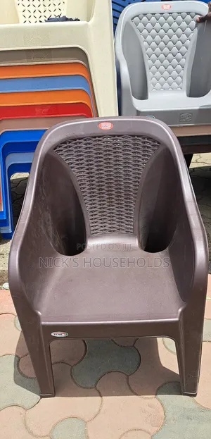 Dark Chocolate Plastic Chairs Acme