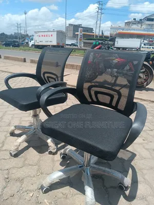 Black Quality Mesh Office Chair Jg6tf