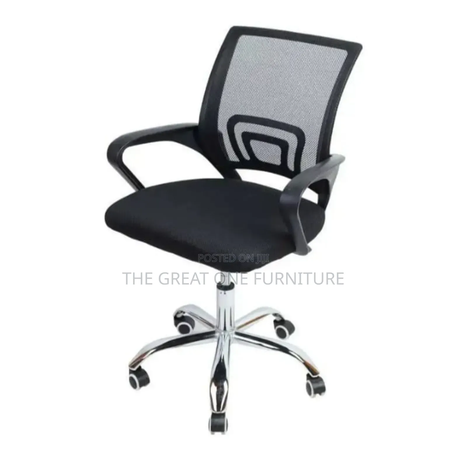 Black Swivel Mesh Office Chair Kp8yg