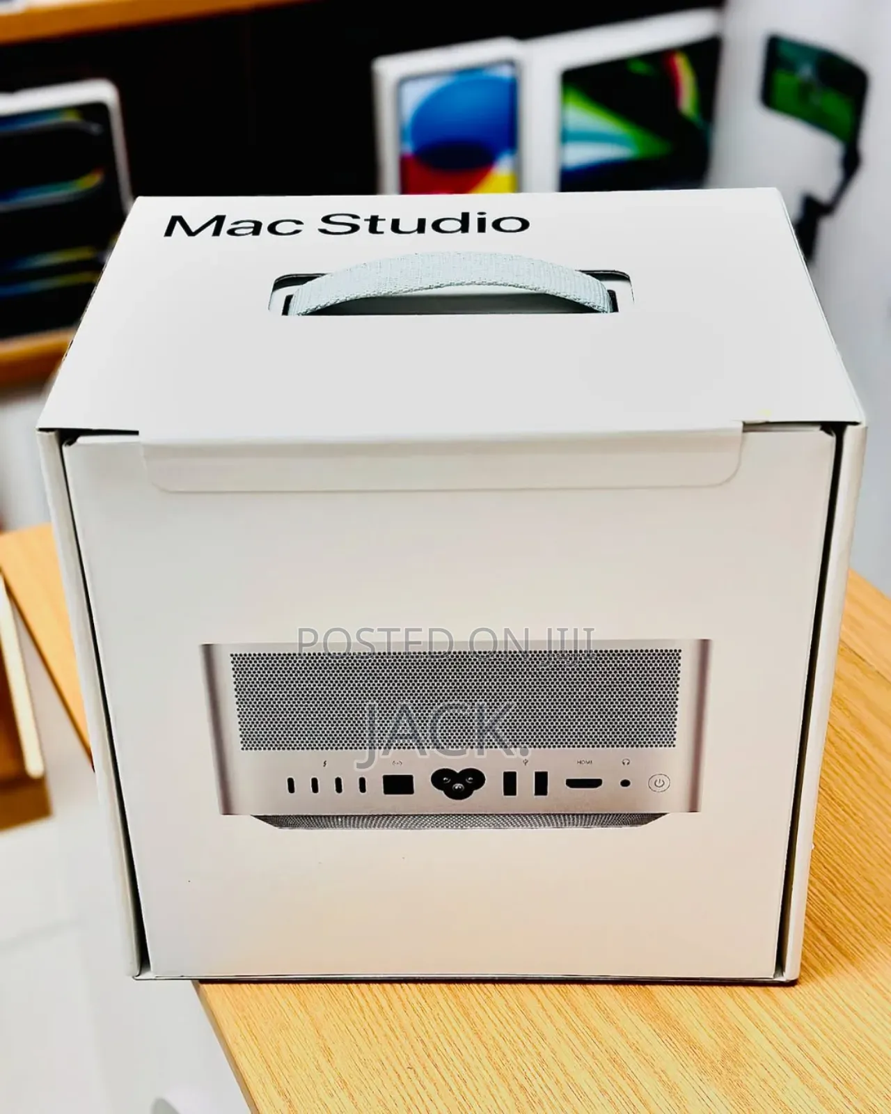 New Desktop Computer Apple Mac Studio 64GB Apple M1 SSD 1T