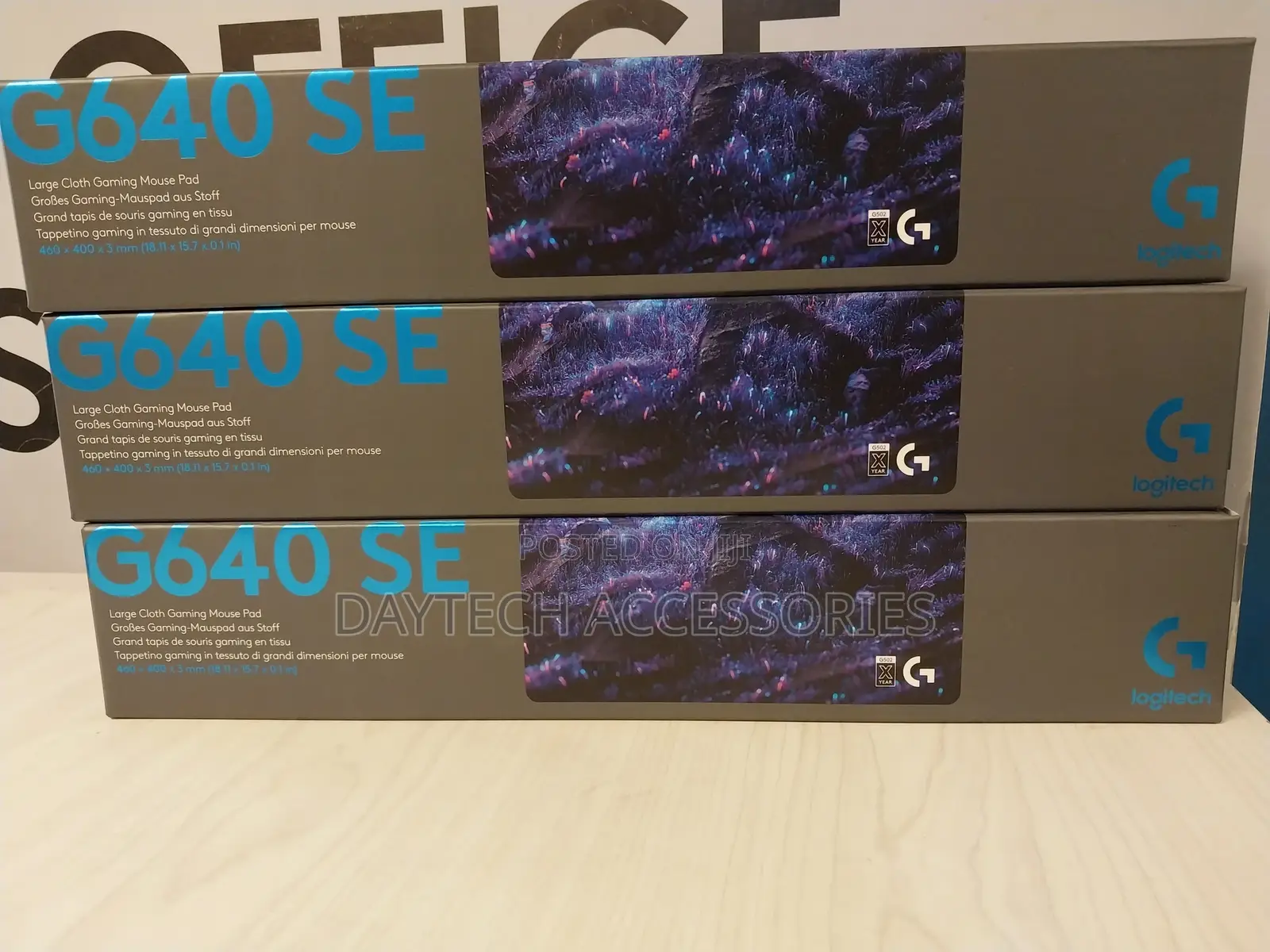 Logitech G G640 Large Fabric Gaming Mouse Pad