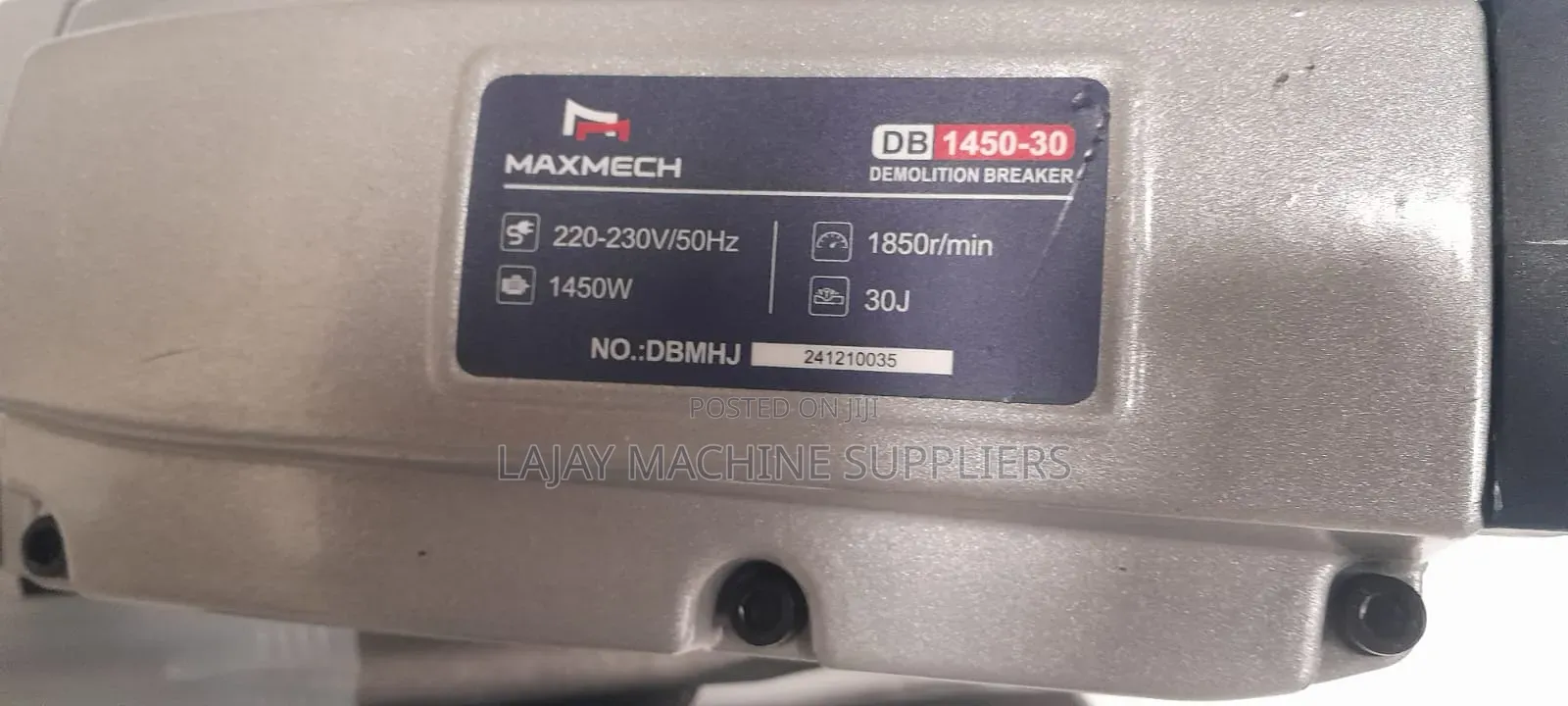 Maxmech Demorisher Hammer 1450watts