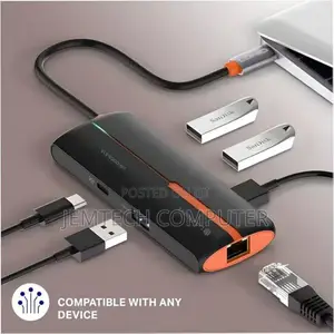 Lightwave (Lw-Dock-61a) Station 3 Usb C / Hdmi/Rj45