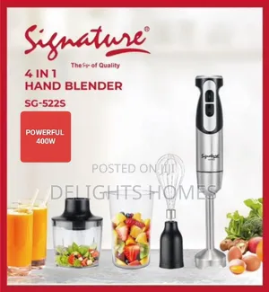 Signature 4 in 1 Hand Blender_be