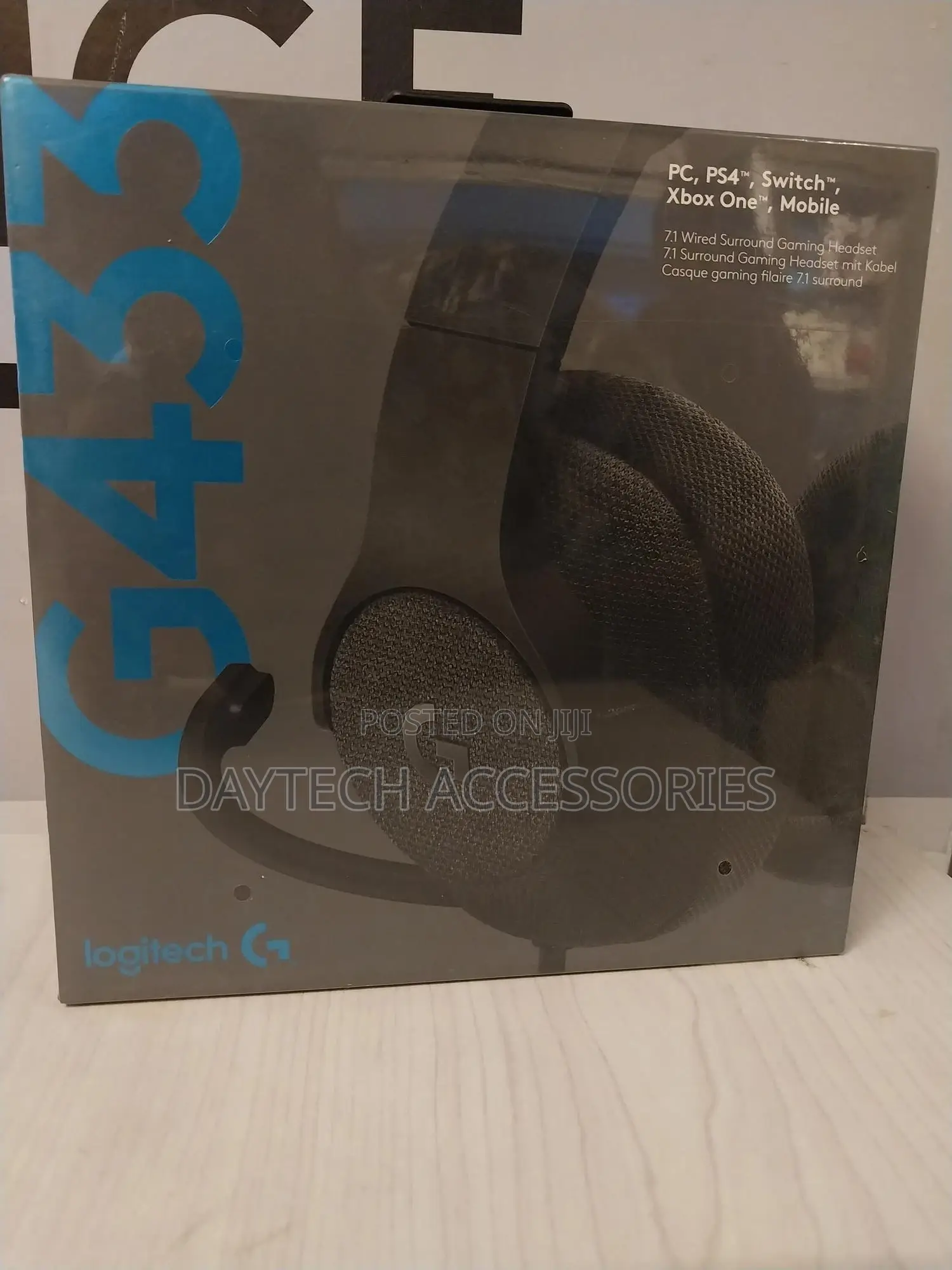 Logitech G433 7.1 Surround Sound Gaming Headset