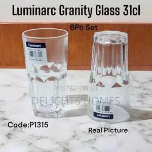 Luminarc Granity H/B Glass 31cl 
 a Set of 6pcs.