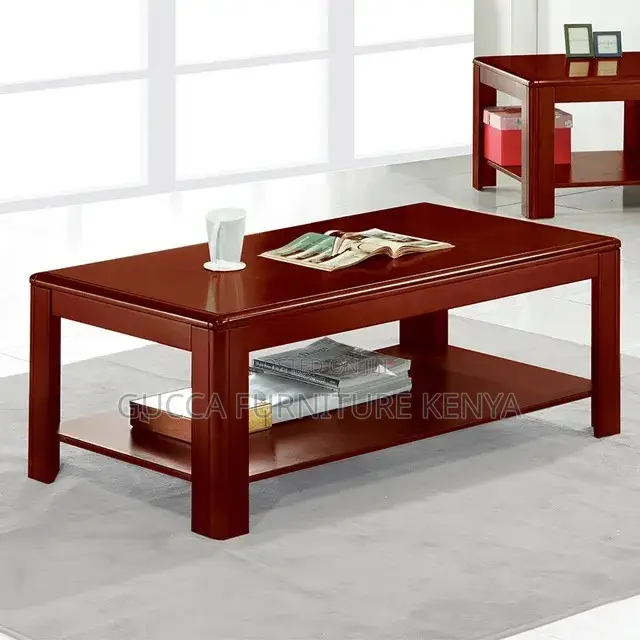 Coffee Table:4 Feet Solid Wood Office Coffee Table