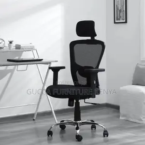 Office Chair: Ergonomic Wide Mesh Back Chair for Office
