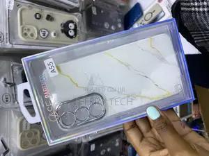 Poseidon Samsung Galaxy A55 Sparkle Marble Silicone Case
