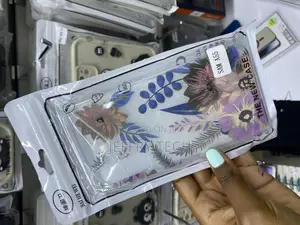 Defbsc Samsung Galaxy A55 Clear Floral Flower Pattern Print