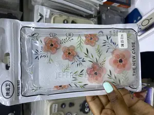 Elzzi Clear Transparent Flower Cover for Samsung S25 Ultra